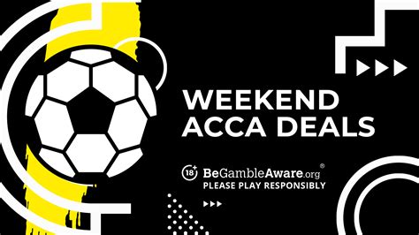 accumulator tips for this weekend.